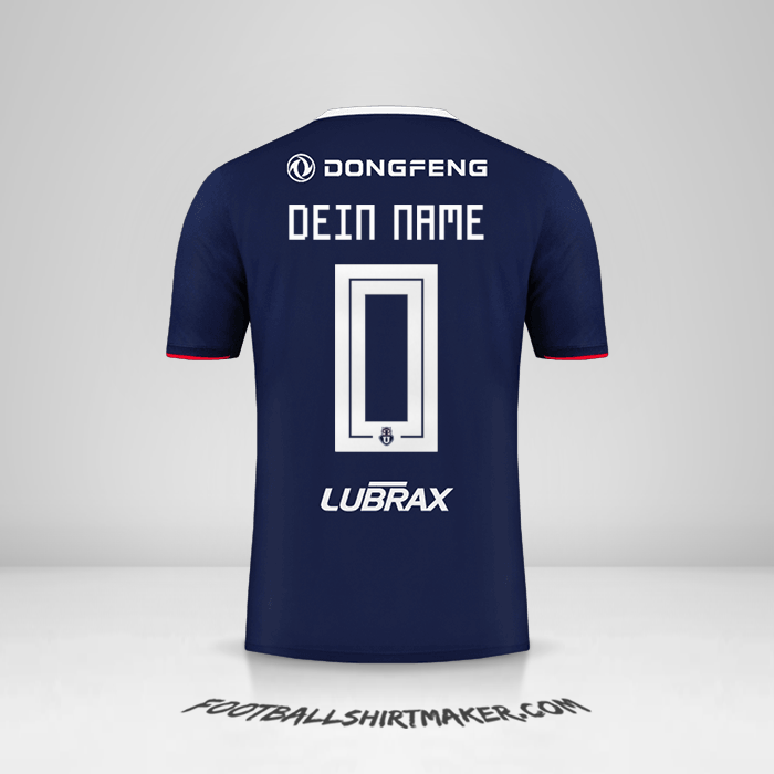 Trikot Universidad de Chile 2019 -  dein name - 0