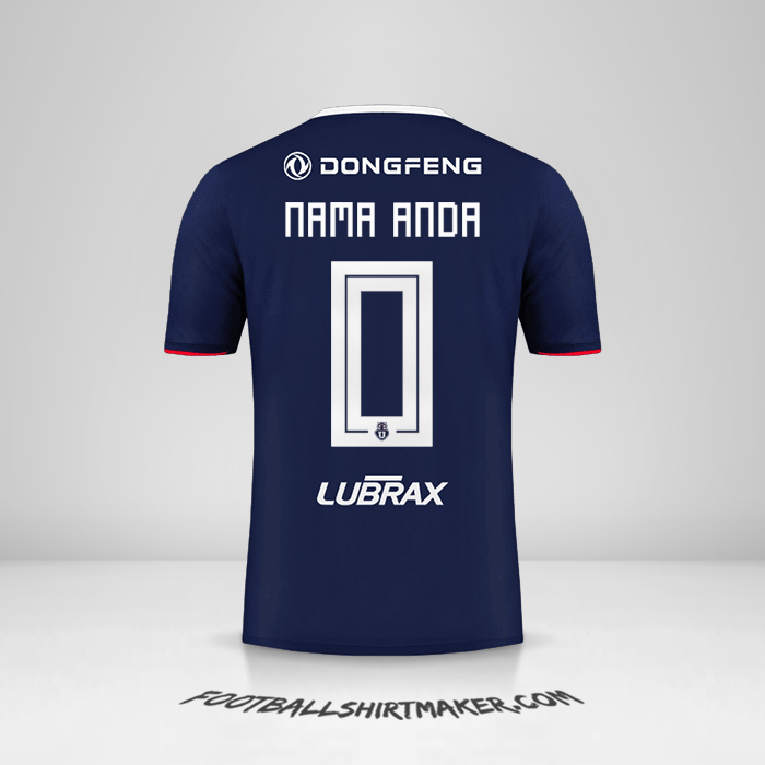 Jersey Universidad de Chile 2019 -  nama anda - 0