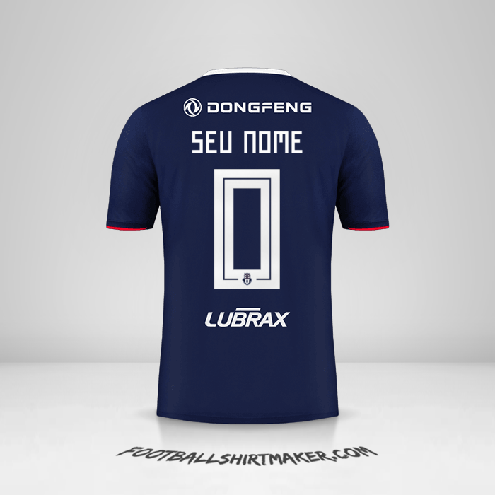 Camisa Universidad de Chile 2019 -  seu nome - 0