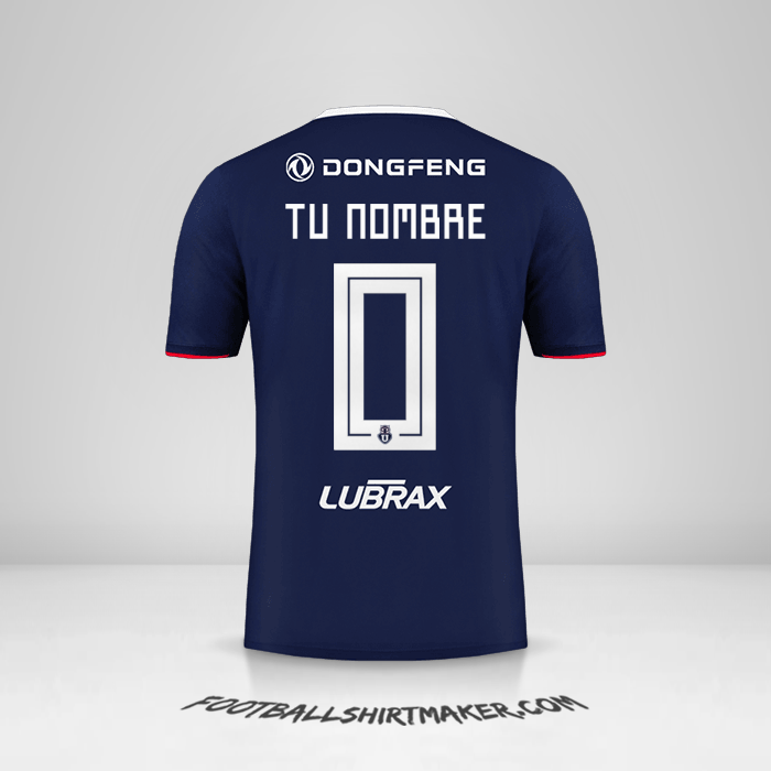 Camiseta Universidad de Chile 2019 -  tu nombre - 0
