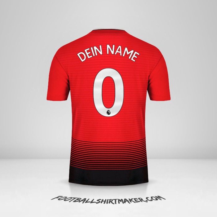 Trikot Manchester United 2018/19 -  dein name - 0