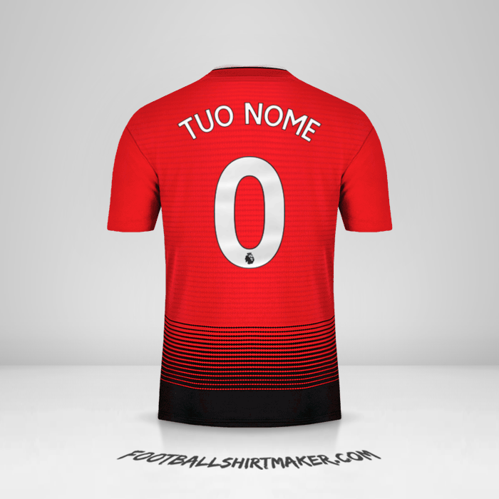 Maglia Manchester United 2018/19 -  tuo nome - 0