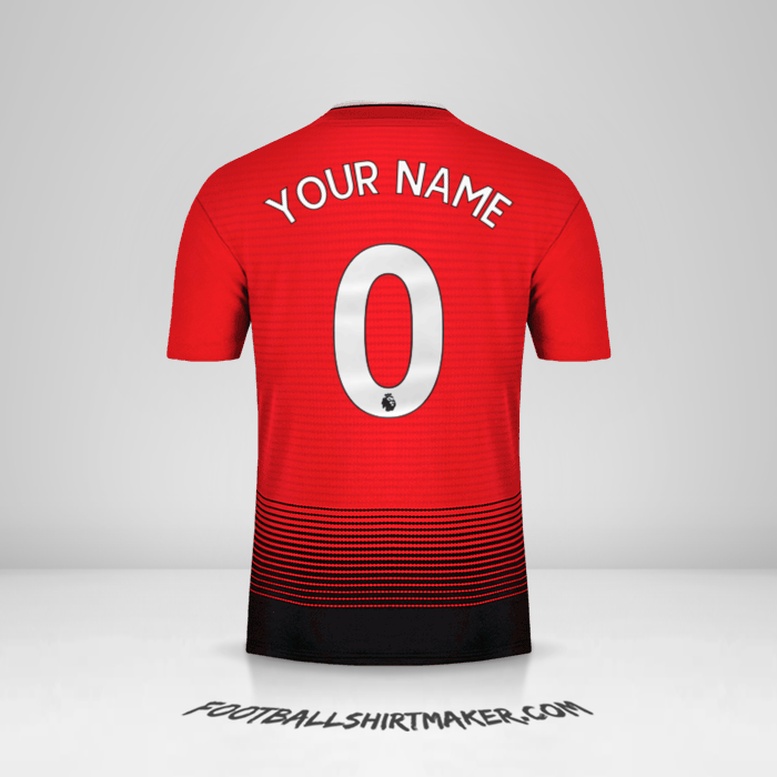 Jersey Manchester United 2018/19 -  your name - 0