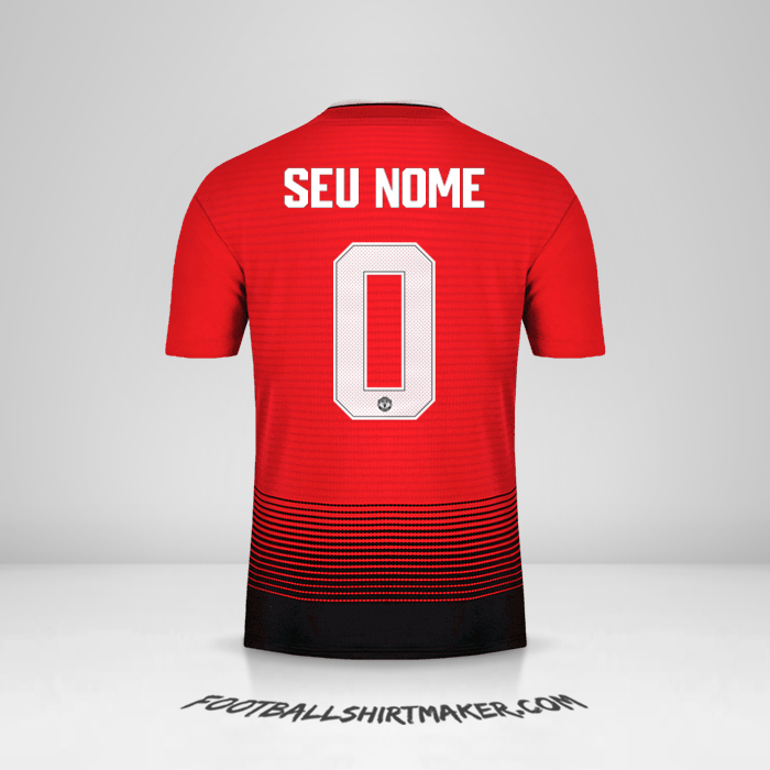 Camisa Manchester United 2018/19 Cup -  seu nome - 0