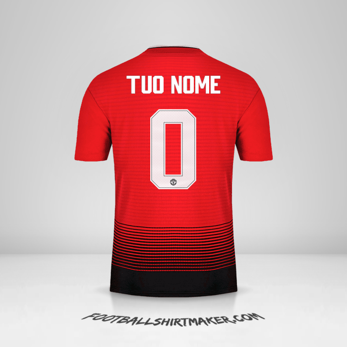 Maglia Manchester United Cup 2018/19 -  tuo nome - 0