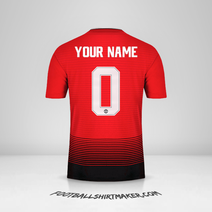 Jersey Manchester United 2018/19 Cup -  your name - 0