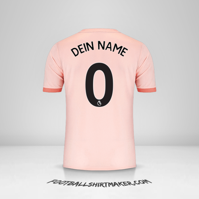 Trikot Manchester United 2018/19 II -  dein name - 0
