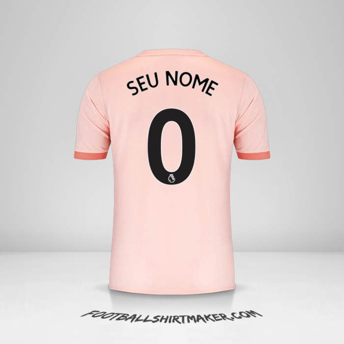 Camisa Manchester United 2018/19 II -  seu nome - 0