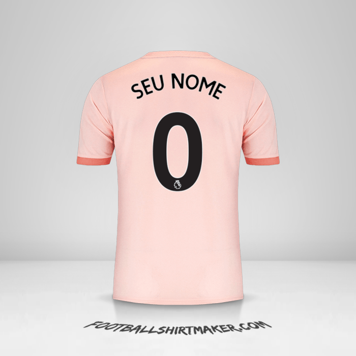 Camisa Manchester United 2018/19 II -  seu nome - 0