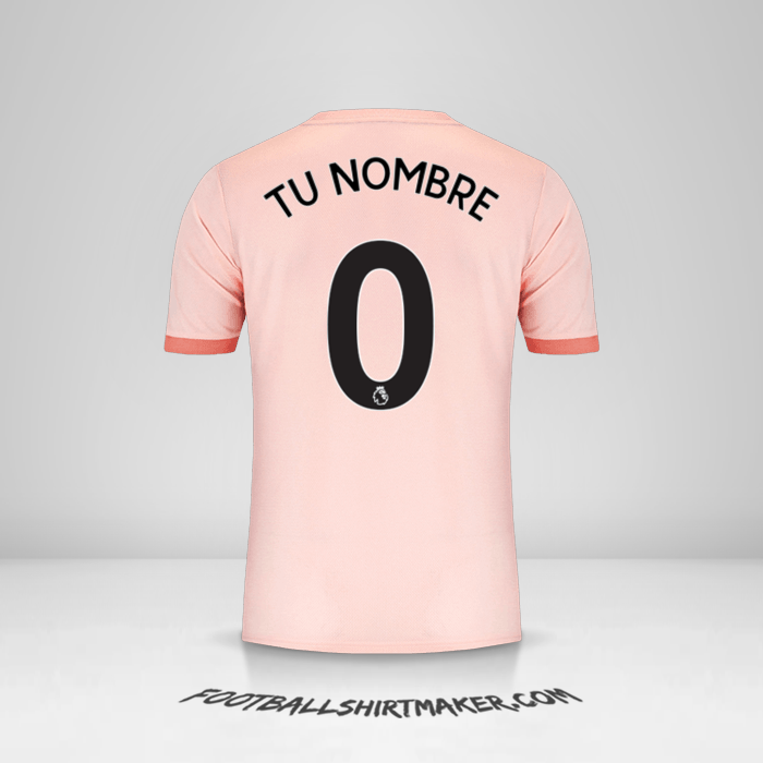 Jersey Manchester United 2018/19 II -  tu nombre - 0