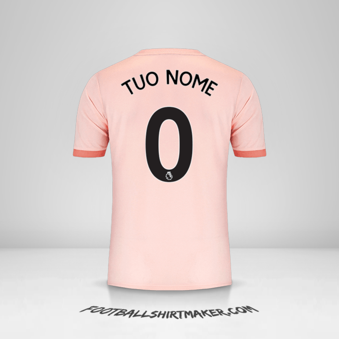 Maglia Manchester United 2018/19 II -  tuo nome - 0