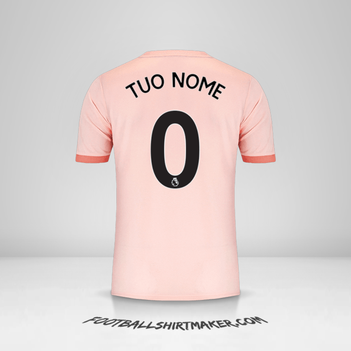 Maglia Manchester United 2018/19 II -  tuo nome - 0