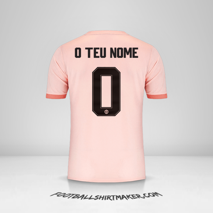 Camisola Manchester United Cup 2018/19 II -  o teu nome - 0
