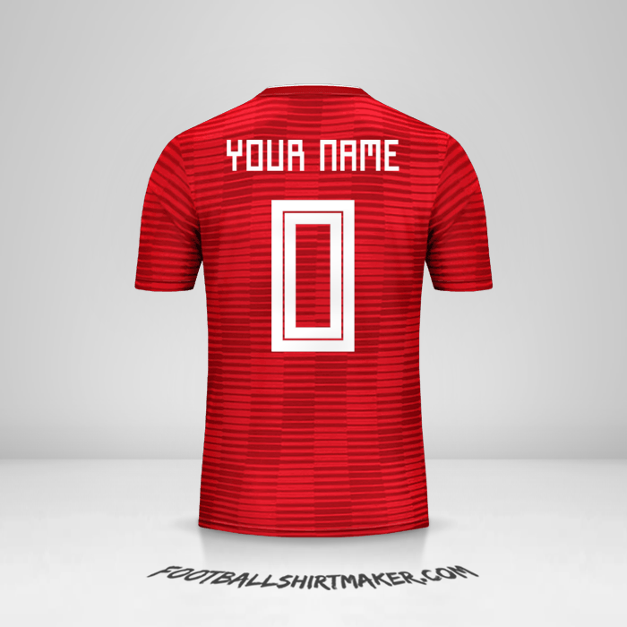 Jersey Iran 2018 II -  your name - 0