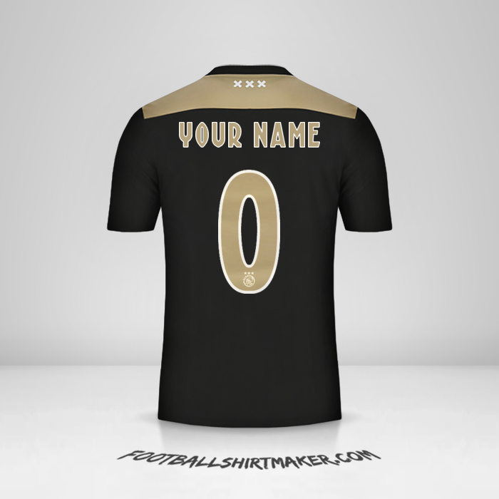 Shirt AFC Ajax 2018/19 II -  your name - 0