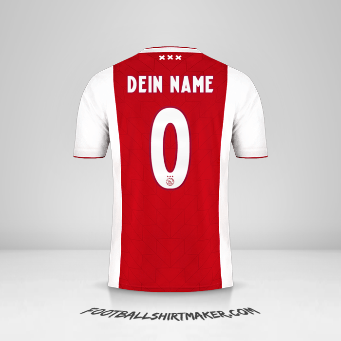 Trikot AFC Ajax 2018/19 -  dein name - 0