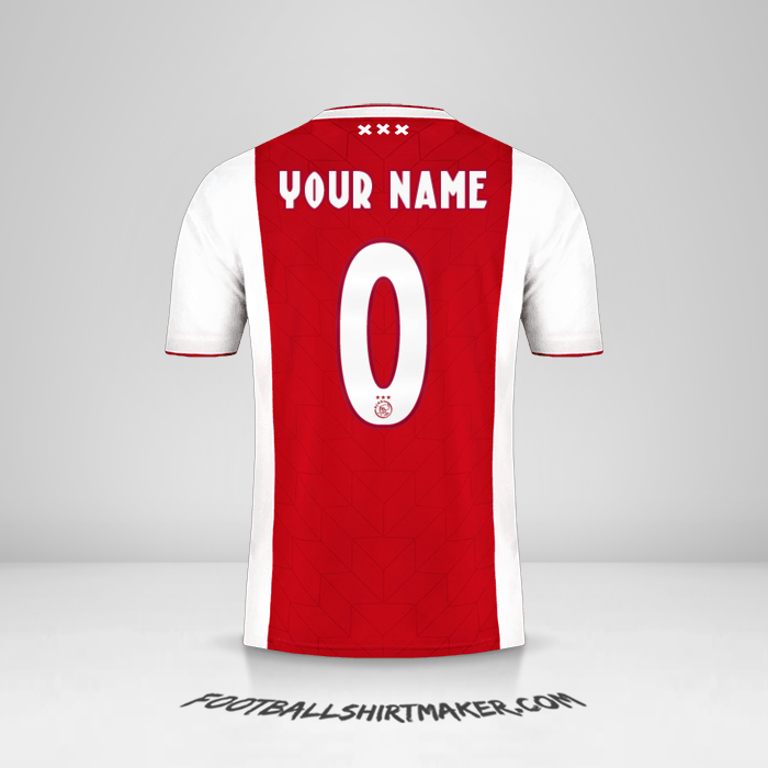 Jersey AFC Ajax 2018/19 -  your name - 0