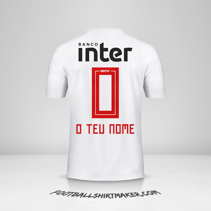 Camisola Sao Paulo FC 2019/20 -  o teu nome - 0
