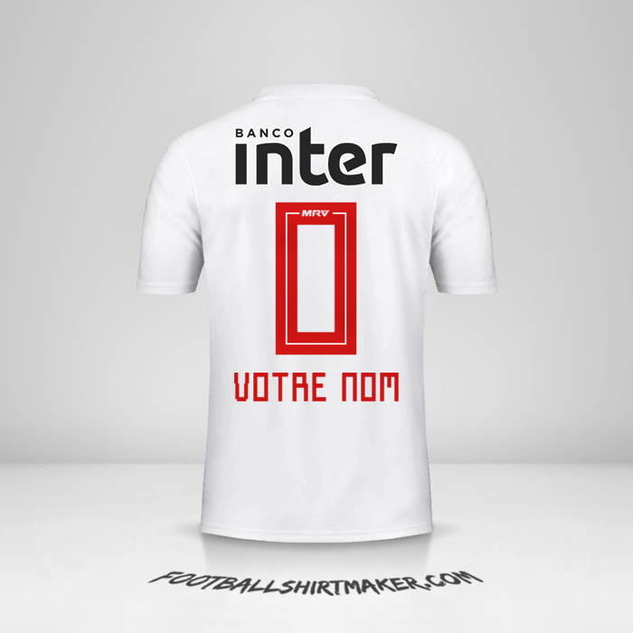 Maillot Sao Paulo FC 2019/20 -  votre nom - 0