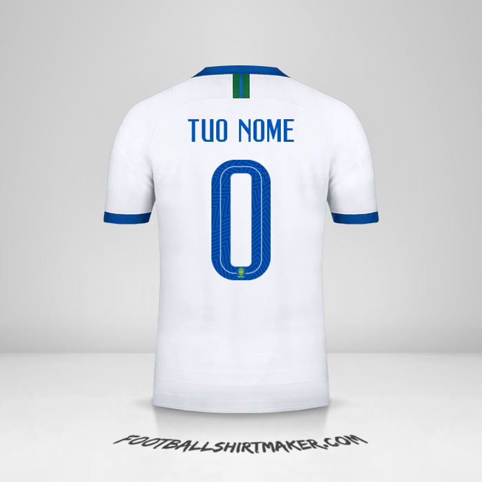 Maglia Brasile 2019 III -  tuo nome - 0
