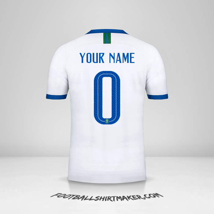 Shirt Brazil 2019 III -  your name - 0