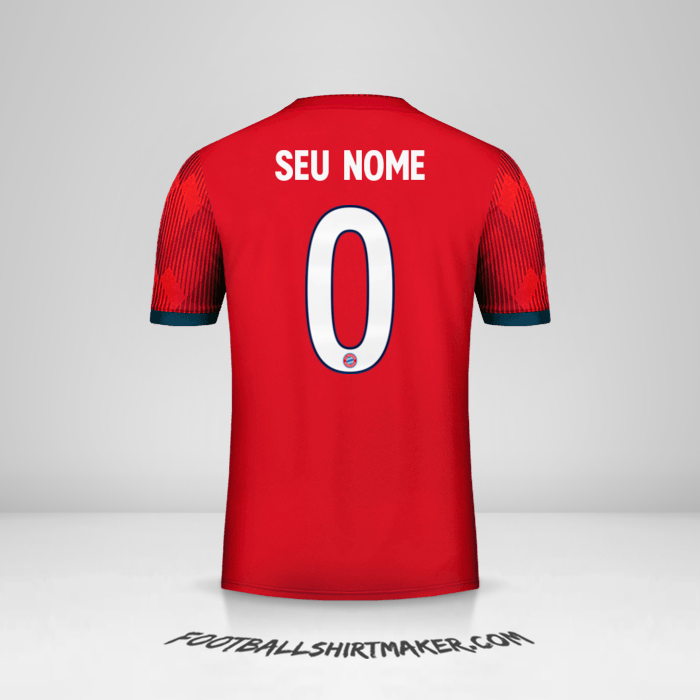Camisa FC Bayern Munchen Cup 2018/19 -  seu nome - 0