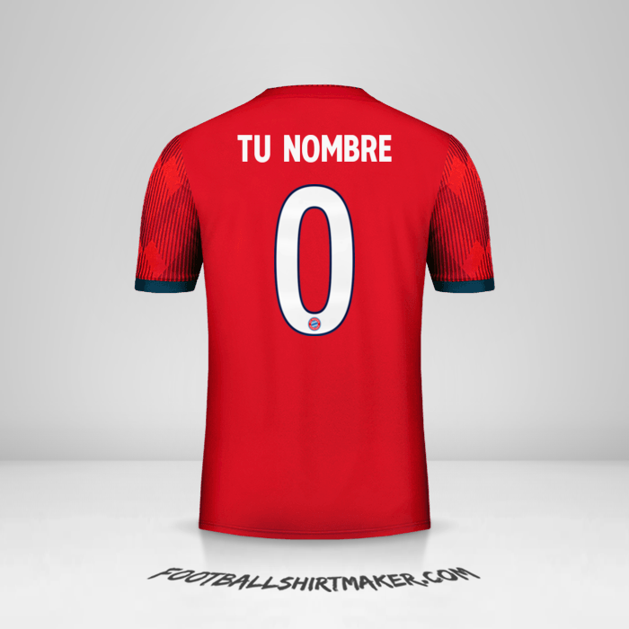 Camiseta FC Bayern Munchen Cup 2018/19 -  tu nombre - 0