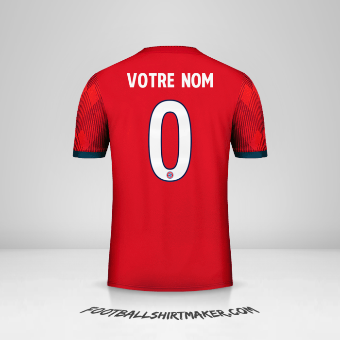 Maillot FC Bayern Munchen Cup 2018/19 -  votre nom - 0