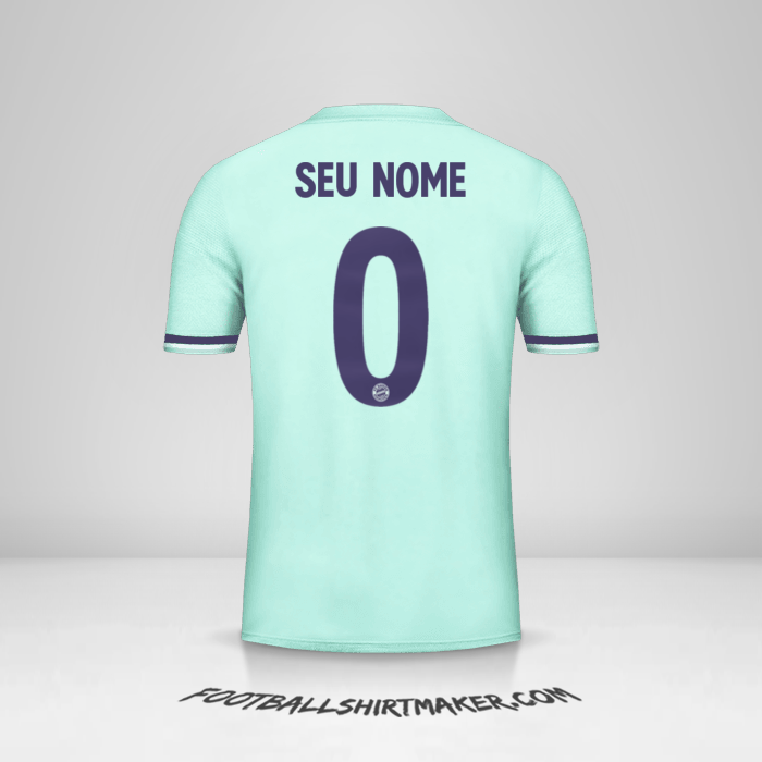 Camisa FC Bayern Munchen Cup 2018/19 II -  seu nome - 0