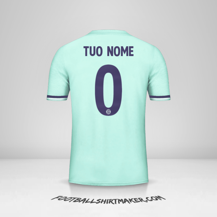 Maglia FC Bayern Munchen Cup 2018/19 II -  tuo nome - 0