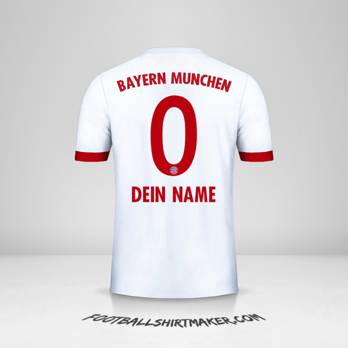 Trikot FC Bayern Munchen 2017/18 III -  dein name - 0