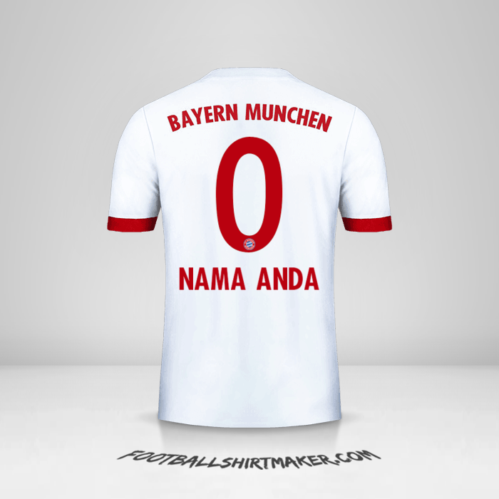Jersey FC Bayern Munchen 2017/18 III -  nama anda - 0