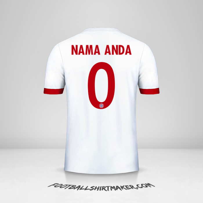 Jersey FC Bayern Munchen 2017/18 Cup III -  nama anda - 0
