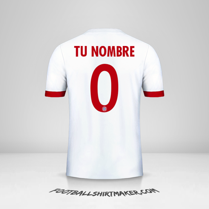Camiseta FC Bayern Munchen Cup 2017/18 III -  tu nombre - 0