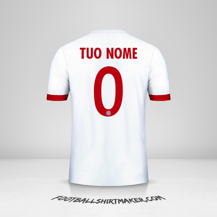 Maglia FC Bayern Munchen Cup 2017/18 III -  tuo nome - 0