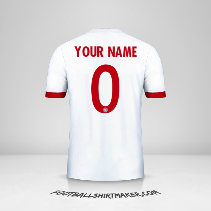 Shirt FC Bayern Munchen 2017/18 Cup III -  your name - 0