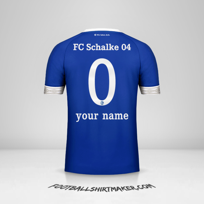 Shirt Schalke 04 2018/19 -  your name - 0