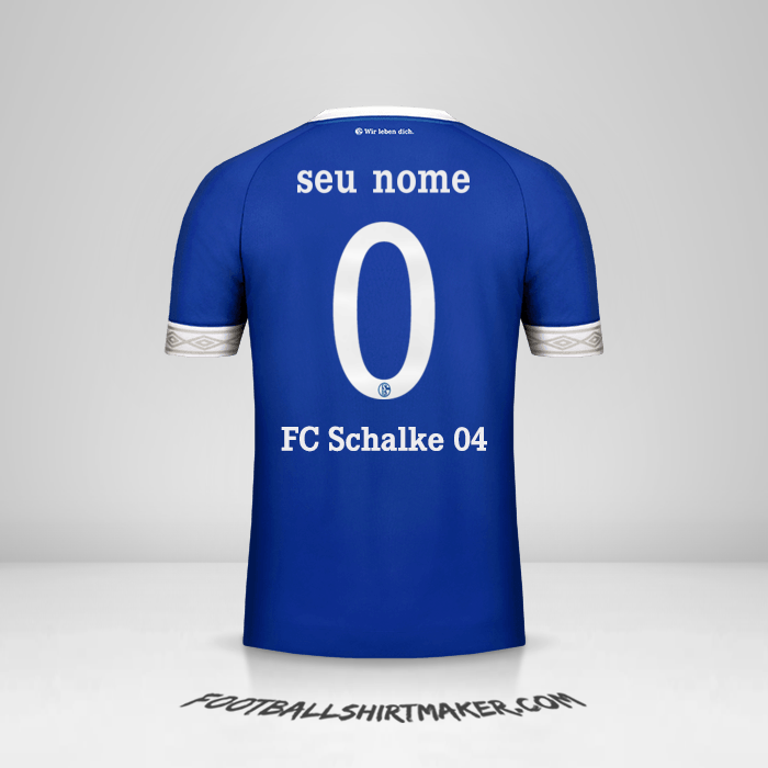 Camisa Schalke 04 Cup 2018/19 -  seu nome - 0