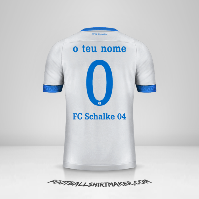Camisola Schalke 04 Cup 2018/19 II -  o teu nome - 0