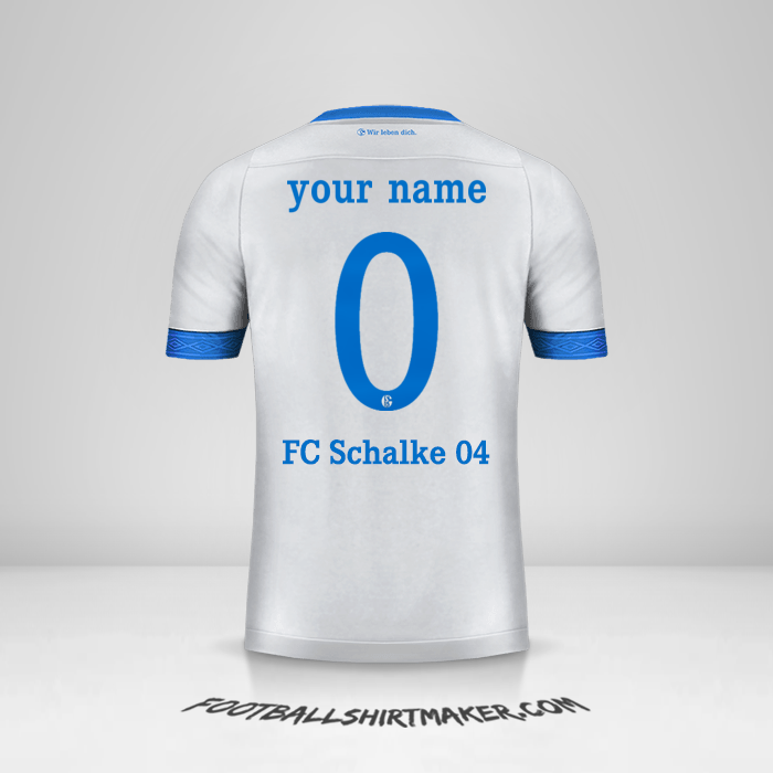 Jersey Schalke 04 Cup 2018/19 II -  your name - 0