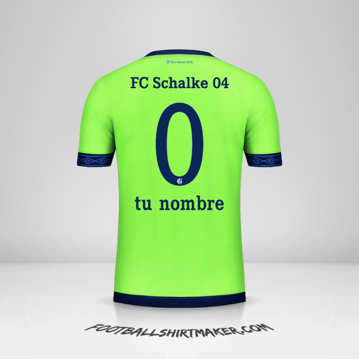 Camiseta Schalke 04 2018/19 III -  tu nombre - 0