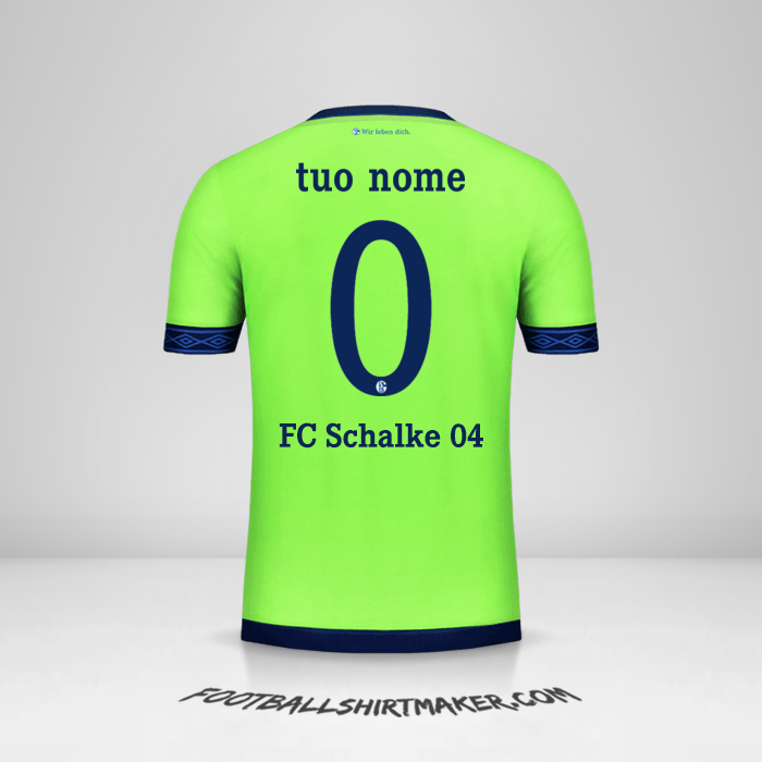 Maglia Schalke 04 Cup 2018/19 III -  tuo nome - 0