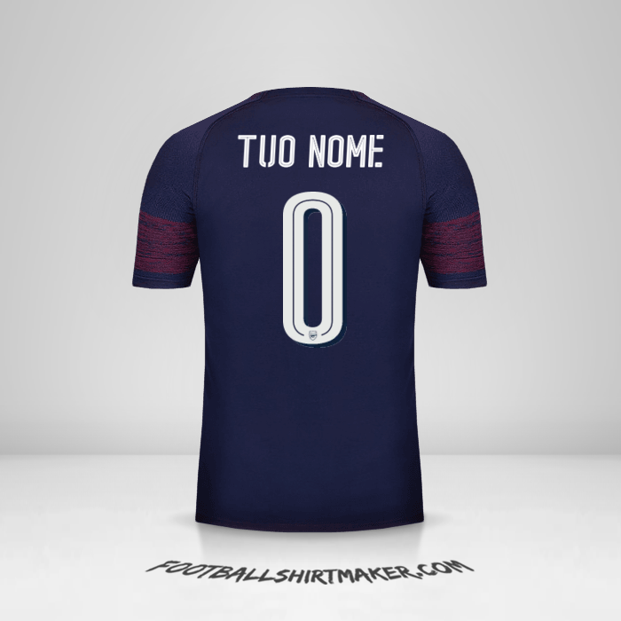 Maglia Arsenal 2018/19 Cup II -  tuo nome - 0