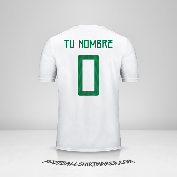 Camiseta Mexico 2019 II -  tu nombre - 0