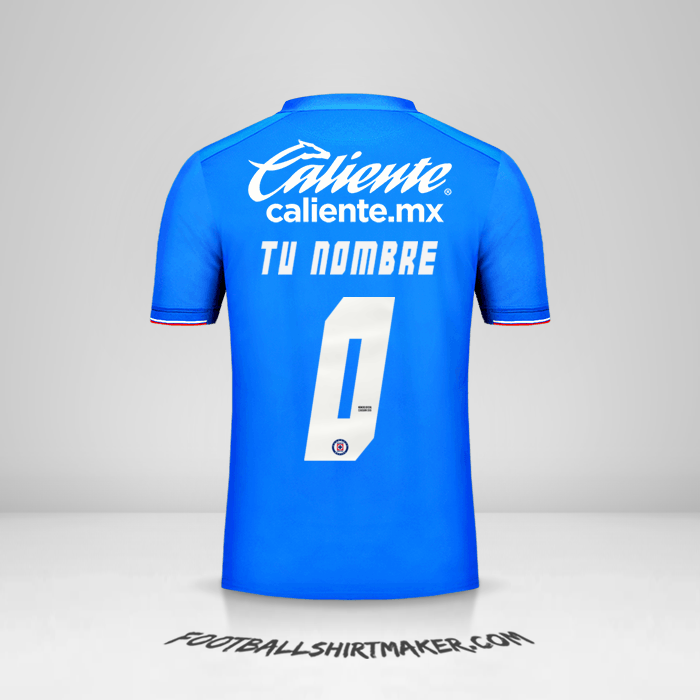 Jersey Cruz Azul 2019 -  tu nombre - 0