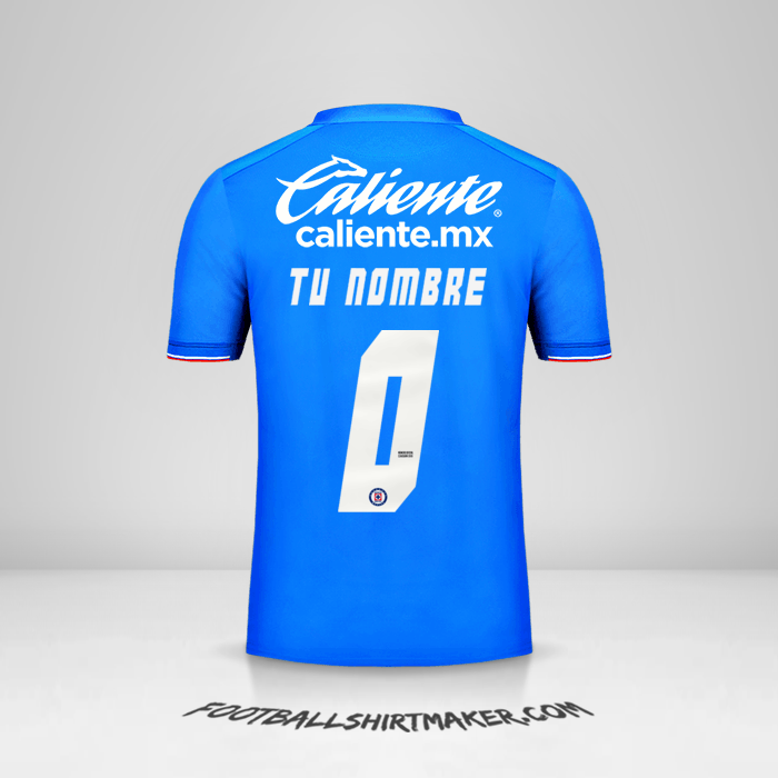 Camiseta Cruz Azul 2019 -  tu nombre - 0