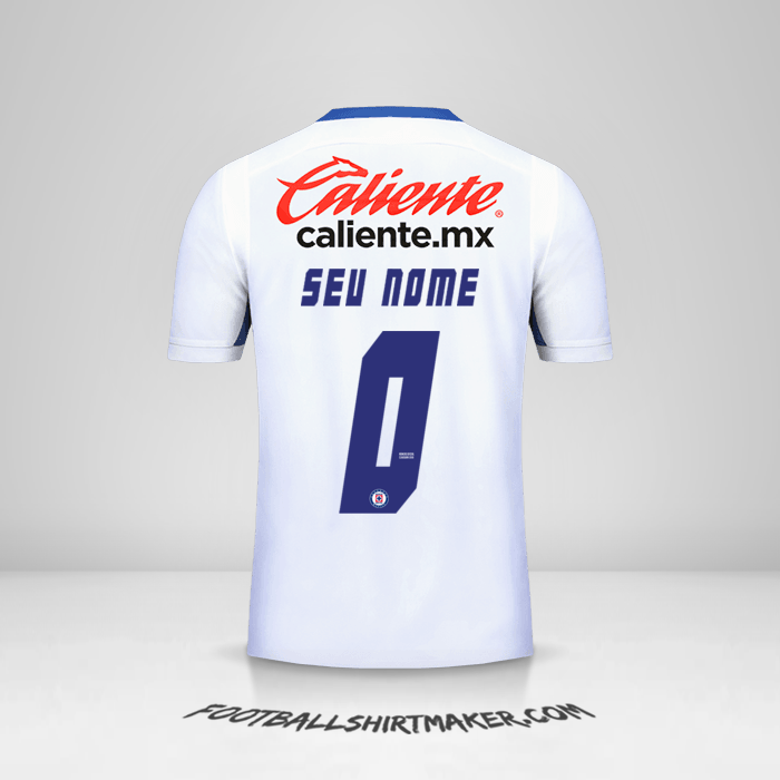 Camisa Cruz Azul 2019 II -  seu nome - 0
