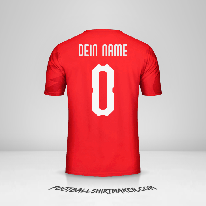 Trikot Ägypten 2019 -  dein name - 0