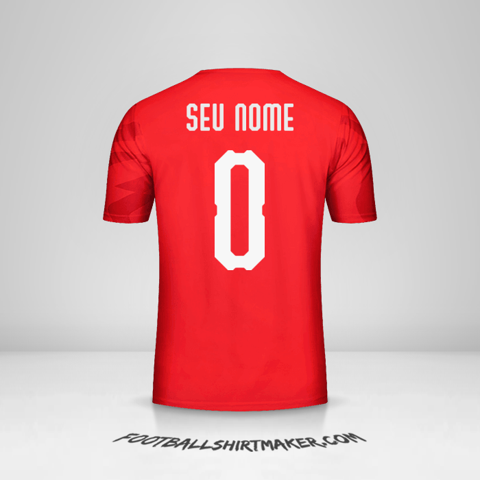 Camisa Egito 2019 -  seu nome - 0