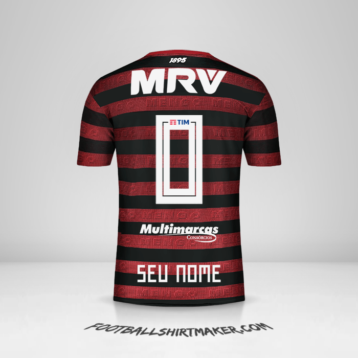 Camisa Flamengo 2019 -  seu nome - 0